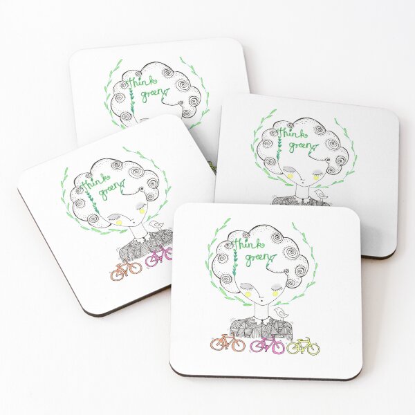 Item preview, Think Green And Save Mother Earth designed and sold by HighArtDesigns.
