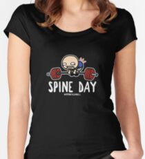 Spine Day Fitted Scoop T-Shirt