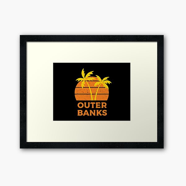 Item preview, Outer Banks Retro designed and sold by teesaurus.