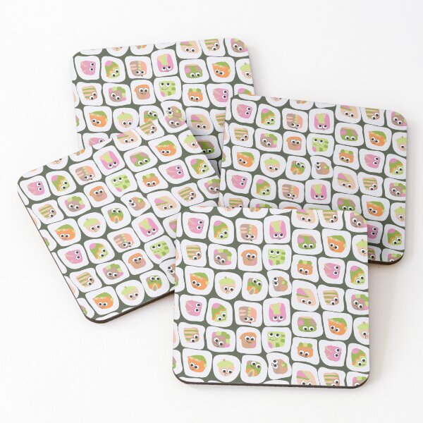 Item preview, Squished Kawaii Sushi designed and sold by Colour Angel by KV.