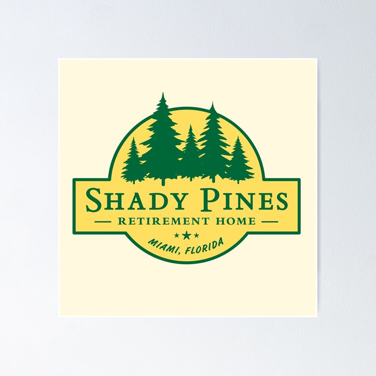 Shady Pines Retirement Home – The Golden Girls Sticker
