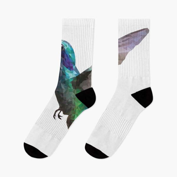 Item preview, Polygons triangle rain forest humming bird designed and sold by Magda Hanak.