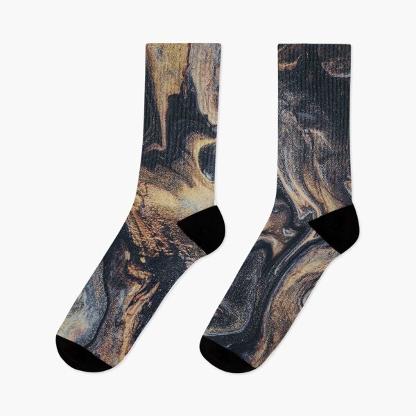 Item preview, Black Gold Paint Swirl designed and sold by opticpixil.