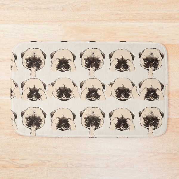 Item preview, No Evil Pug designed and sold by Huebucket.