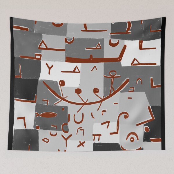 Item preview, Paul Klee Inspired - Legend of the Nile #2 designed and sold by ShaMiLaB.