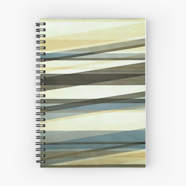 Item preview, Semi Transparent Layers In Sand Brown and Blue designed and sold by taiche.
