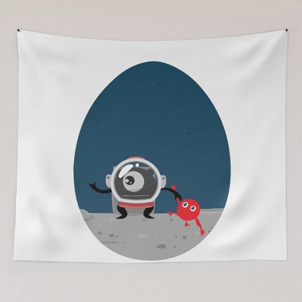 Item preview,  illustration of astronaut  designed and sold by KARTICK DUTTA.