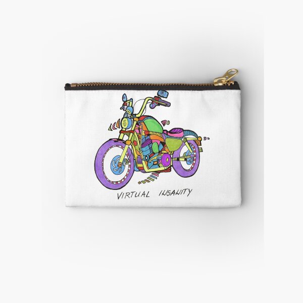 Item preview, Virtual Sanity Motorbike Rock N Roll Music Art Gifts designed and sold by HighArtDesigns.