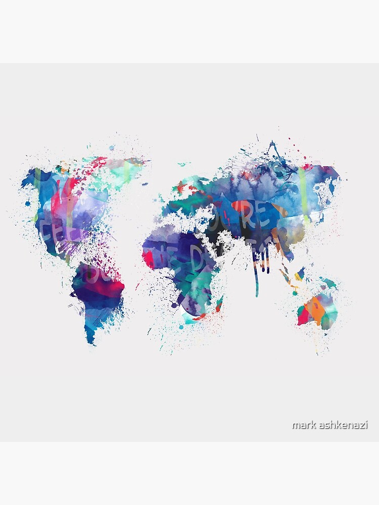map of the world map by motiashkar