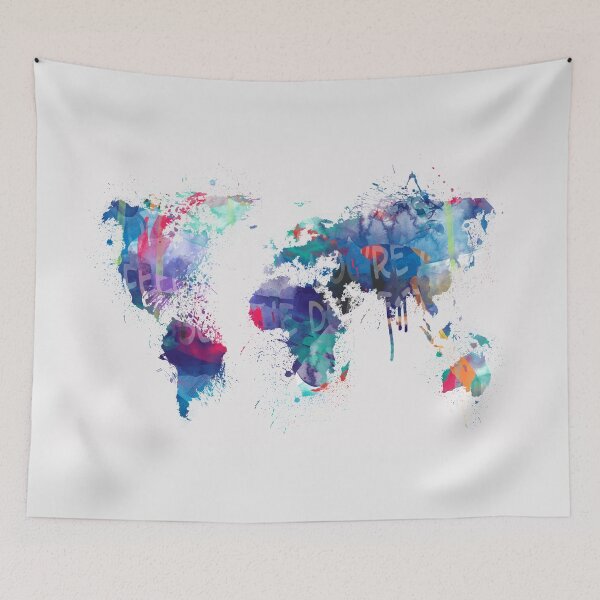 Item preview, map of the world map  designed and sold by mark ashkenazi.