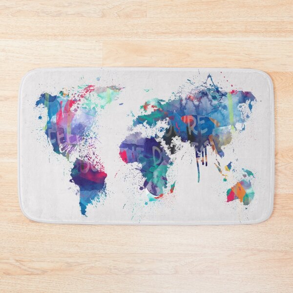 Item preview, map of the world map  designed and sold by mark ashkenazi.