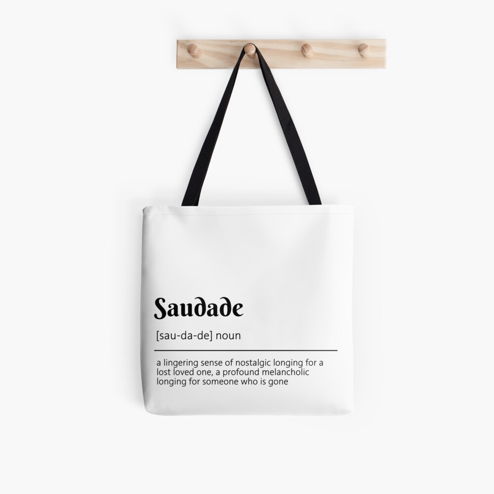 Saudade Definition Dictionary Art Photographic Print for Sale by  coloringiship