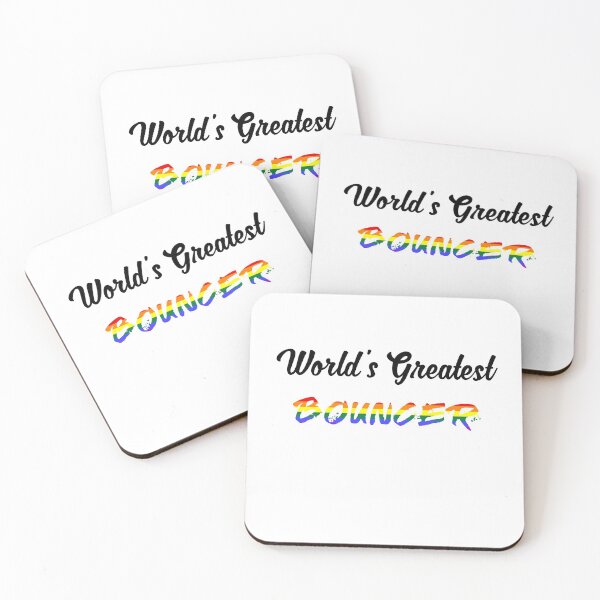 Item preview, Worlds Greatest Bouncer pride colours  designed and sold by qlobba.