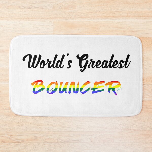 Item preview, Worlds Greatest Bouncer pride colours  designed and sold by qlobba.