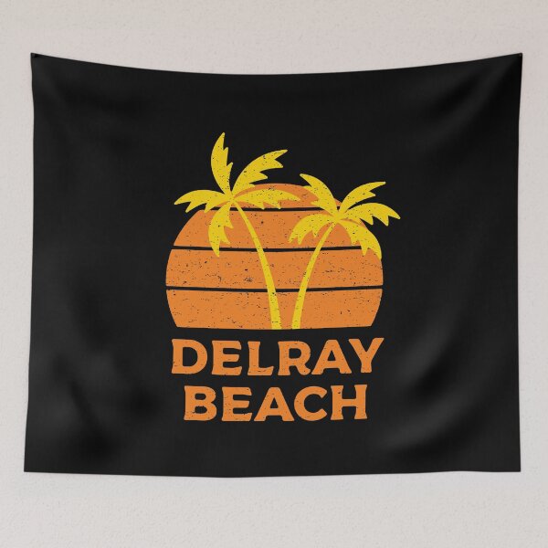 Item preview, Delray Beach Retro designed and sold by teesaurus.