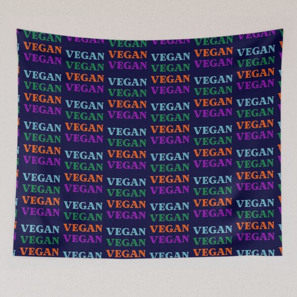 Item preview, Vegan in Blue, Green Orange, Purple  designed and sold by GreenSlate.