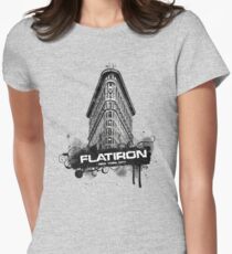 Camiseta entallada para mujer Flatiron Building, New York City