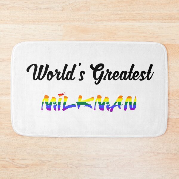 Item preview, Worlds Greatest Milkman pride colours  designed and sold by qlobba.