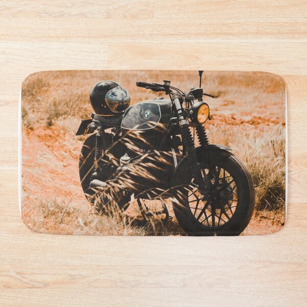 Item preview, Old motorcycle photo, cafe racer, man cave gift, café racer designed and sold by Spallutos.