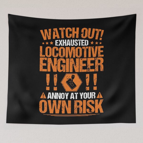 Item preview, Locomotive Engineer/Train Driver/Railroad/Gift designed and sold by Krautshirts.