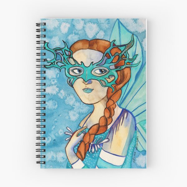 Item preview, Fairy Masquerade - Turquoise designed and sold by Niina  Niskanen.