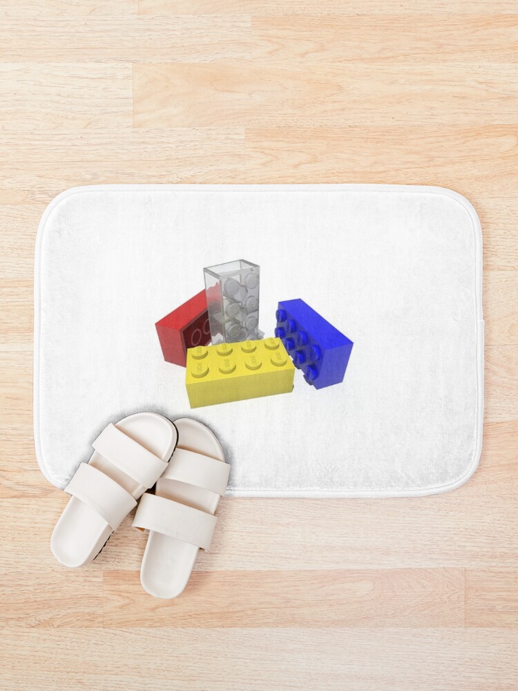Thumbnail 1 of 6, Bath Mat, building blocks designed and sold by SusiMalt.