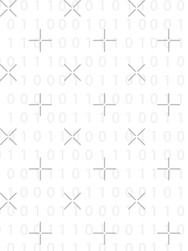 Thumbnail 4 of 4, iPhone Case, Background with binary code on white background designed and sold by anytka.