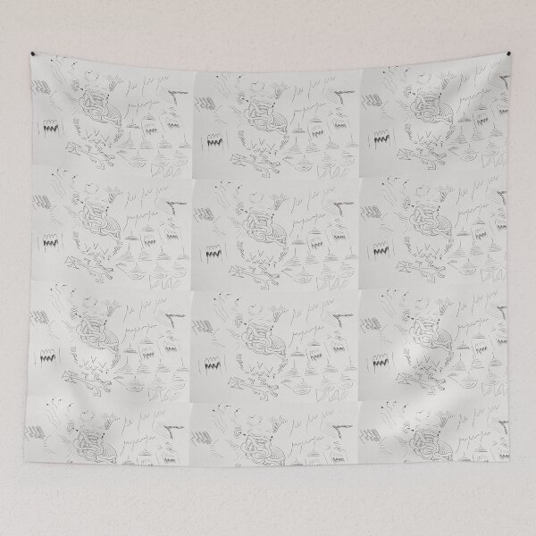 Item preview, Horizontal worm cluster  designed and sold by CashlinRap.