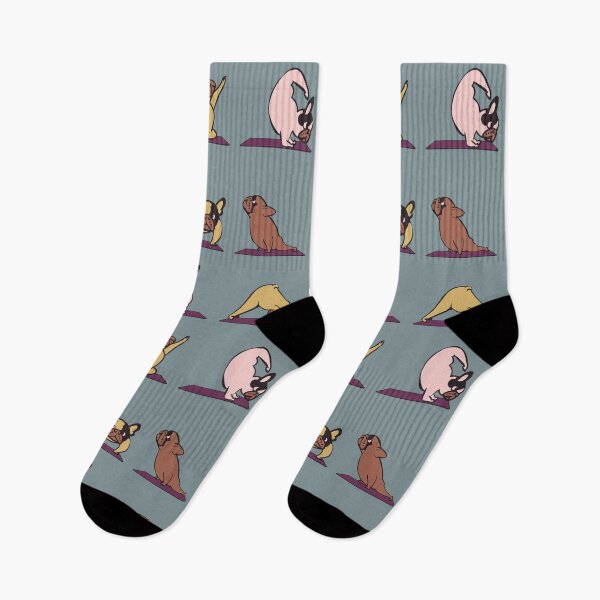 Item preview, Frenchie Yoga designed and sold by Huebucket.