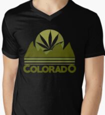 Colorado Marijuana humor Men's V-Neck T-Shirt