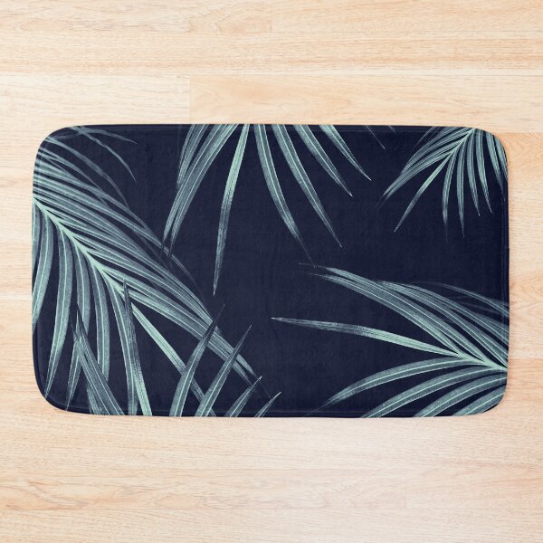 Item preview, Navy Blue Palm Leaves Dream #1 #tropical #decor #art designed and sold by Anita's & Bella's Art.