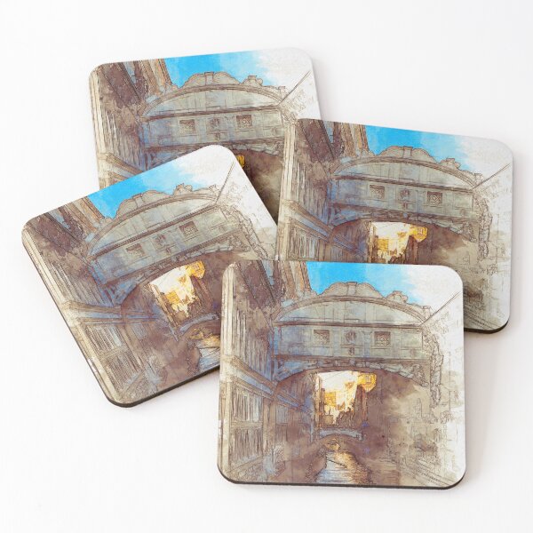 Item preview, Venezia Ponte di Sospiri  - SKETCH designed and sold by Art-Frankenberg.