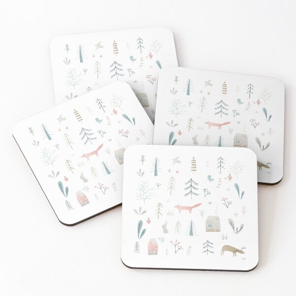Item preview, Enchanted Woodland Forest Pattern  designed and sold by talgursmusthave.