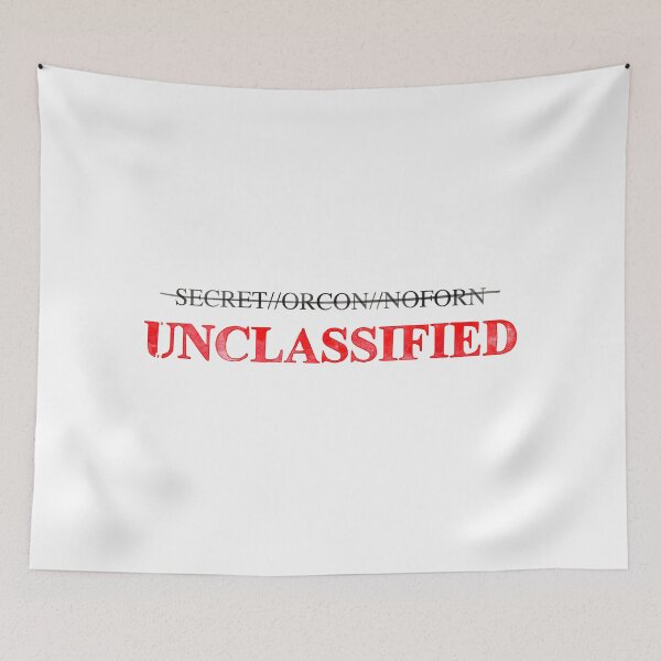 Item preview, Unclassified. SECRET//ORCON//NOFORN. designed and sold by DrawWay.