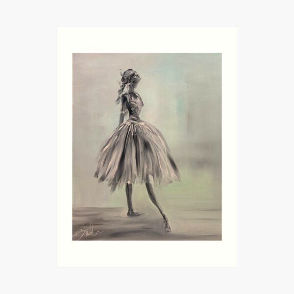 Bella Ballerina Art Print