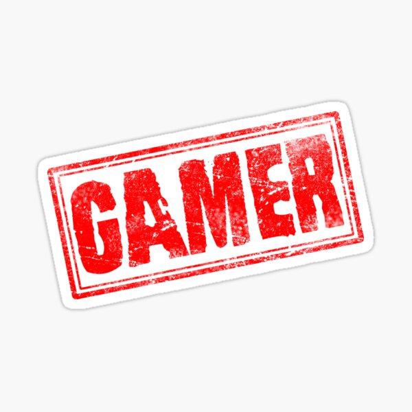 Gamer (Vintage Stamp) Sticker