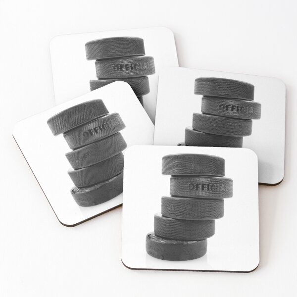 Artikelvorschau, Eishockey-Pucks entworfen und verkauft von Latch Farm  Studios.