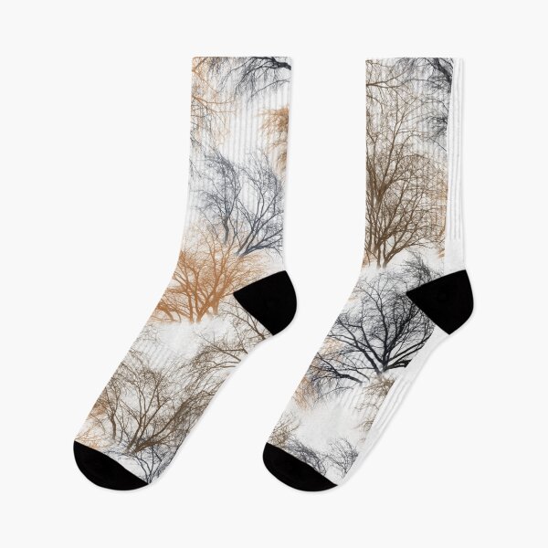 Item preview, Foggy Winter tree pattern designed and sold by hutofdesigns.