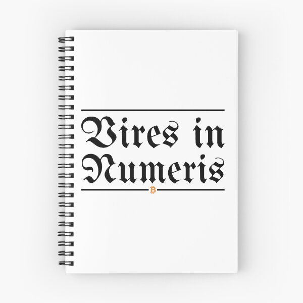 Item preview, Vires in Numeris - Bitcoin (Black) designed and sold by TheLastStand.