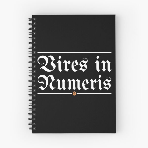 Item preview, Vires in Numeris - Bitcoin (White) designed and sold by TheLastStand.