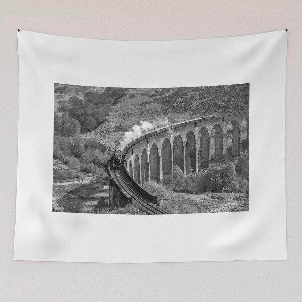 Item preview, The Jacobite Steam Train, Glenfinnan Viaduct, Scotland designed and sold by AlbaPhotography.