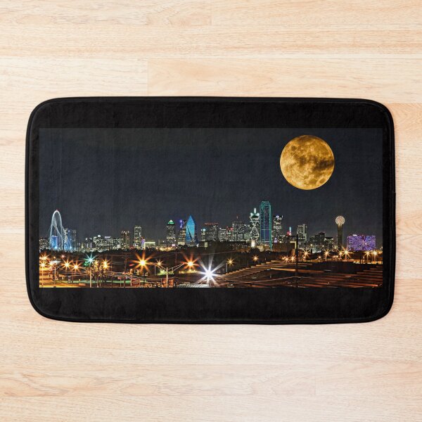 Item preview, Dallas Skyline Supermoon 2015 designed and sold by Warren Paul Harris.