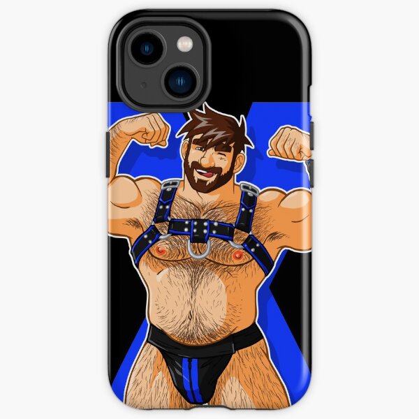 ADAM LIKES HARNESS - BLUE iPhone Tough Case