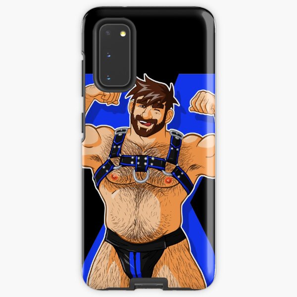 ADAM LIKES HARNESS - BLUE Samsung Galaxy Tough Case