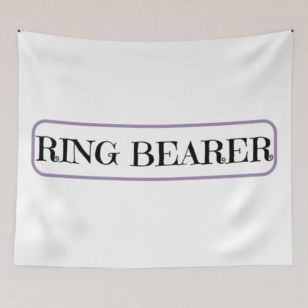 Item preview, Ring bearer on wedding day designed and sold by designInk.