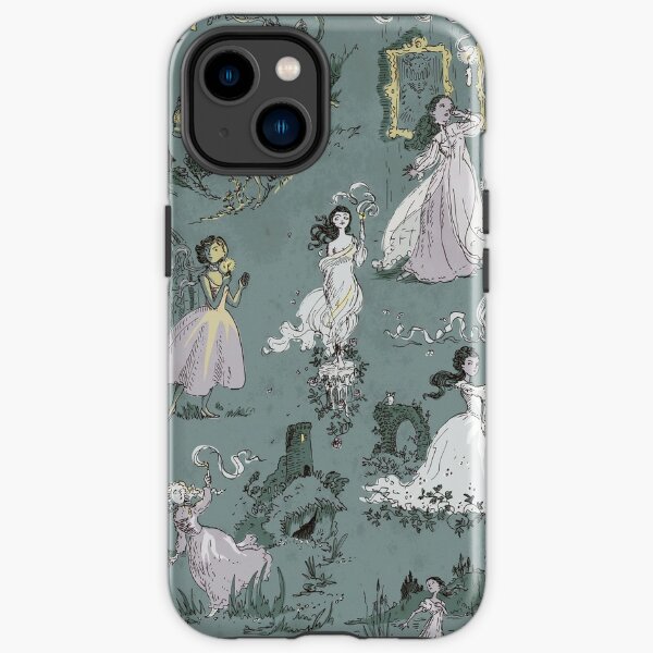 Girls Running From Houses iPhone Tough Case