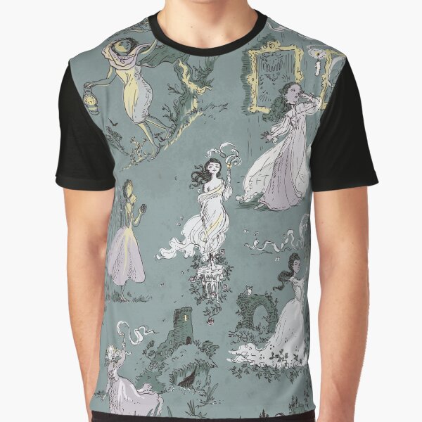 Item preview, Girls Running From Houses designed and sold by tanaudel.