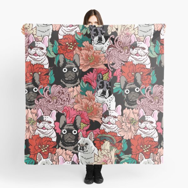 Because French Bulldog Scarf