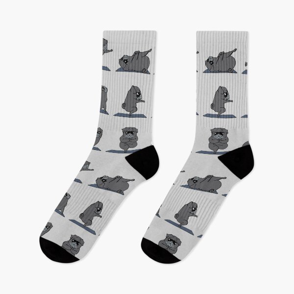 Item preview, Black Pug Yoga designed and sold by Huebucket.