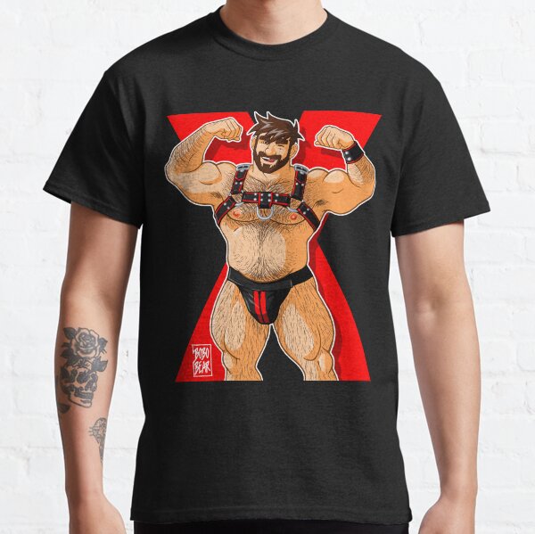 ADAM LIKES HARNESS - RED Classic T-Shirt